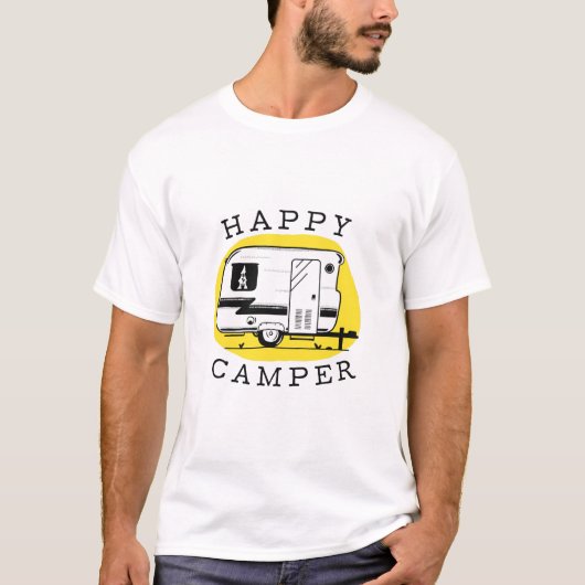 Happy Camper T-Shirt (Vorderseite)
