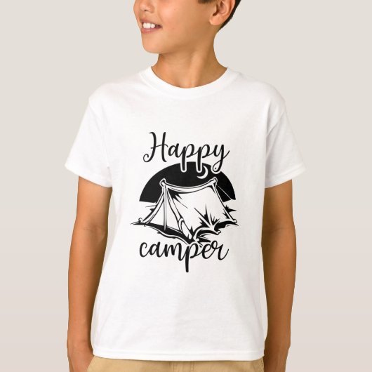 Happy Camper T - Shirt (Vorderseite)