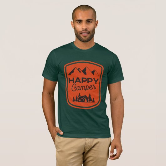 Happy Camper T - Shirt (Vorne ganz)