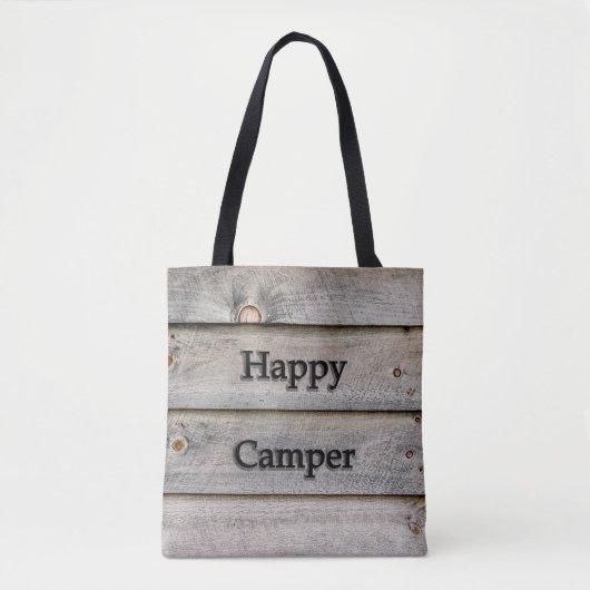 Happy Camper Tasche (Vorderseite)