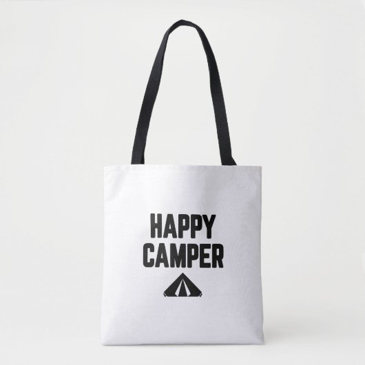 Happy Camper Tasche (Vorderseite)