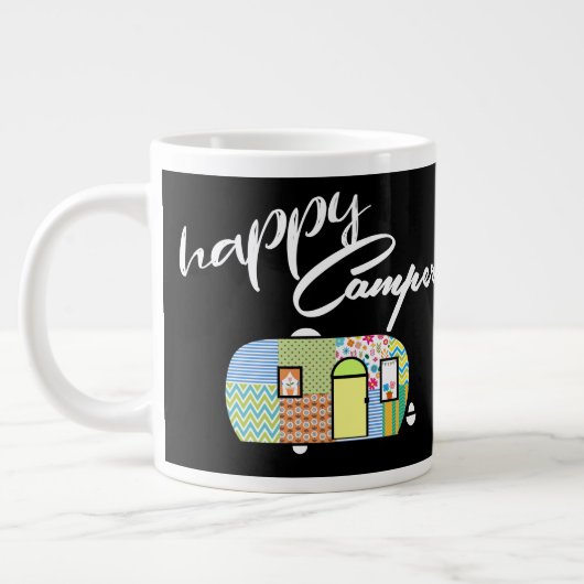 Happy Camper Tasse (Links)