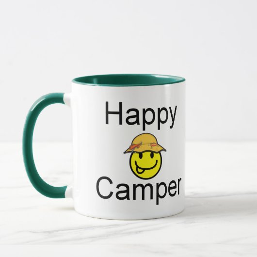 Happy Camper Tasse (Links)