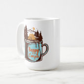 Happy Camper Tasse (Vorderseite Links)