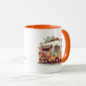 Happy Camper Tasse (VorderseiteRechts)