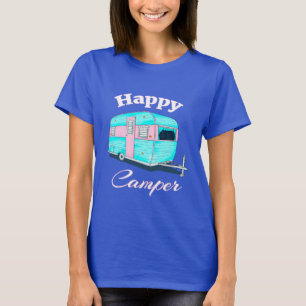 Happy Camper Trailer Camping T-Shirt