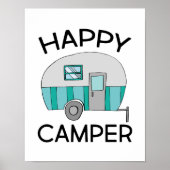 Happy Camper Trailer Poster (Vorne)
