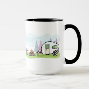Happy Camper Trailer Tasse