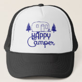 Happy Camper Truckerkappe (Vorderseite)