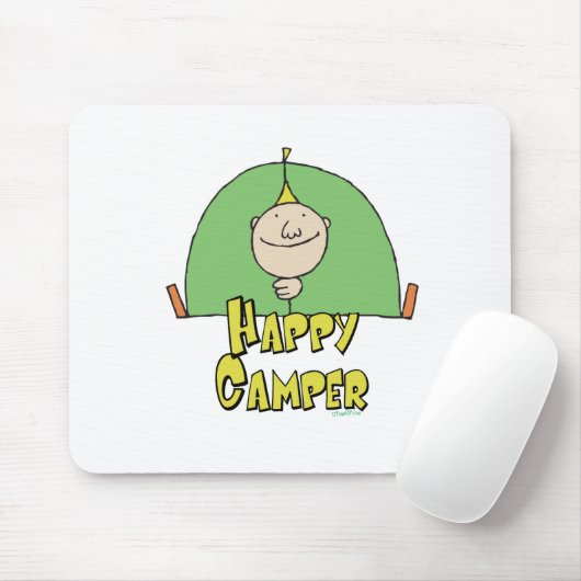 Happy Camper Typ Mousepad (Mit Mouse)