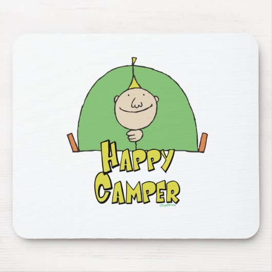 Happy Camper Typ Mousepad (Vorne)