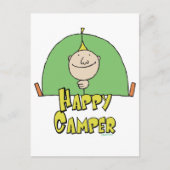 Happy Camper Typ Postkarte (Vorderseite)