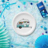 Happy Camper van Pappteller (Party)