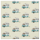 Happy Camper van Stoff (Muster)