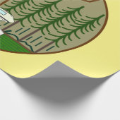 Happy Camper - Vanlife Grafik #7 Geschenkpapier (Ecke)