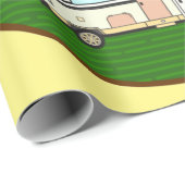 Happy Camper - Vanlife Grafik #7 Geschenkpapier (Rolleneckpunkt)