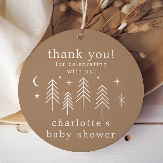 Happy Camper Vielen Dank Geschenkanhänger