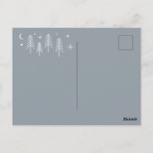 Happy Camper Vielen Dank Postkarte (Rückseite)