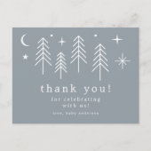 Happy Camper Vielen Dank Postkarte (Vorderseite)