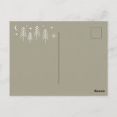 Happy Camper Vielen Dank Postkarte (Rückseite)