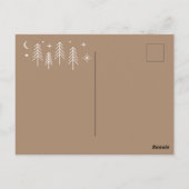 Happy Camper Vielen Dank Postkarte (Rückseite)