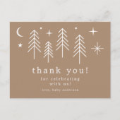 Happy Camper Vielen Dank Postkarte (Vorderseite)