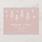 Happy Camper Vielen Dank Postkarte (Vorderseite)