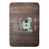 Happy Campers, Camping, RV, Motorhome, Trailer Badematte (Vorderseite Vertikal)