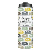 Happy Campers Custom Camping Thermosbecher (Vorderseite)