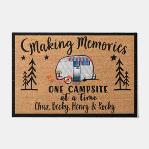 Happy Campers Doormat, Camping Lover Geschenk Fußmatte