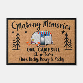Happy Campers Doormat, Camping Lover Geschenk Fußmatte