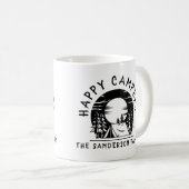 Happy Campers Family Name Camping Trip Kaffeetasse (VorderseiteRechts)