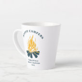 Happy Campers Family Wiedersehen Custom Milchtasse (Linke Ecke)