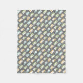 Happy Campers Fleecedecke (Vorderseite)