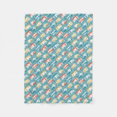 Happy Campers Fleecedecke (Vorderseite)