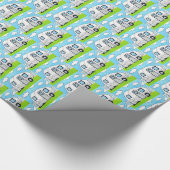 Happy Campers Geschenkpapier (Ecke)