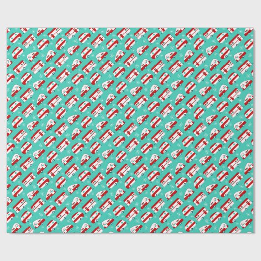 Happy Campers Geschenkpapier (Flach)