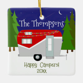 Happy Campers Keepake Ornament