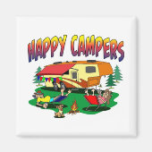 ***HAPPY CAMPER'S*** MAGNET (Vorne)