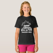 Happy Campers Name Family Camping Trip T-Shirt (Vorne ganz)