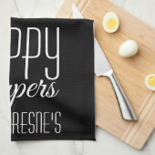 "Happy Campers" Personalisiert Geschirrtuch (Viertel Falte)