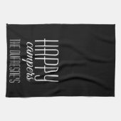 "Happy Campers" Personalisiert Geschirrtuch (Horizontal)