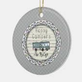 Happy Campers Personalisiert RV Keramik Ornament (Links)