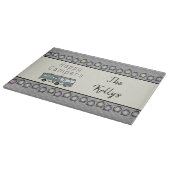 Happy Campers Personalisiert RV Schneidebrett (Ecke)