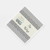 Happy Campers Personalisiert RV Serviette (Ecke)