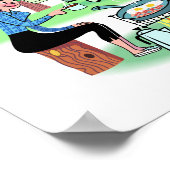 Happy Campers Poster (Ecke)