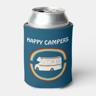 Happy Campers Rainbows Whimsical Motorhome RVing Dosenkühler