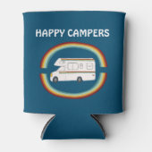 Happy Campers Rainbows Whimsical Motorhome RVing Dosenkühler (Vorderseite)