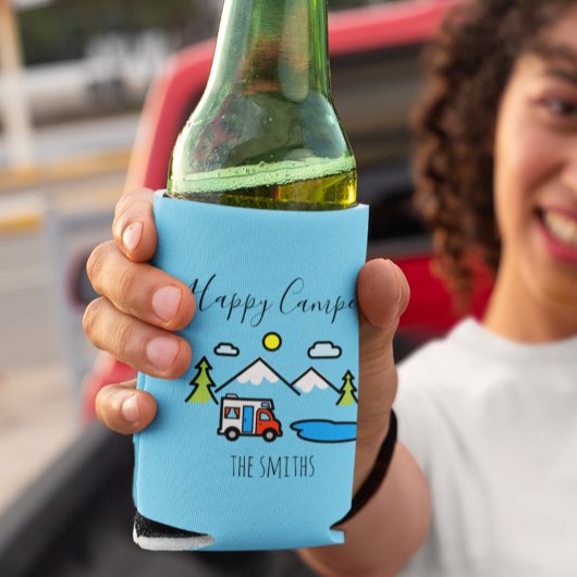 Happy Campers RV Mountains Camping Camp Dosenkühler