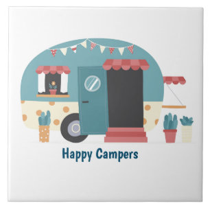 Happy Campers Trailer Fliese